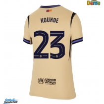 Barcelona Jules Kounde #23 Bortedrakt Dame 2025-26 Kortermet
